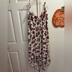 Torrid Size 2 White Floral Dress